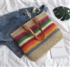 Beach Straw Tote