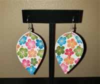 Hawaiian Hibiscus - Faux Leather