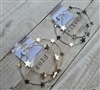 Star Hoops - Gold and Silver