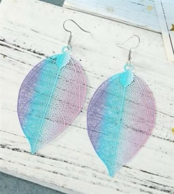 Pastel mermaid earrings