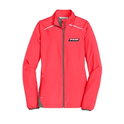 Port AuthorityÂ® Ladies Zephyr Reflective Hit Full-Zip Jacket