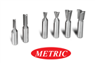 INCRA Joinery Router Bit Set - Metric