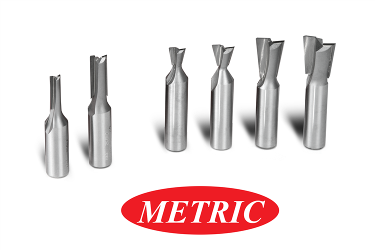 INCRA Joinery Router Bit Set - Metric