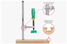 MicroJig MatchFit Dovetail Track Clamp AP