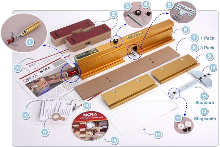 PARTS - INCRA IBOX