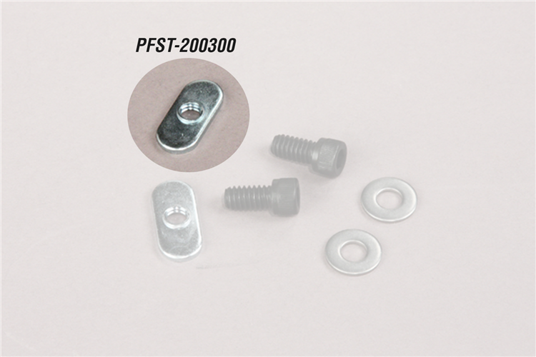 PFST-200300/Nut, Rectangular 1/4"-20 (ND2116)