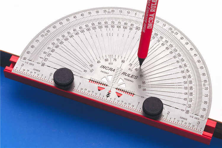 INCRA Precision Specialty Rules - 6" Protractor