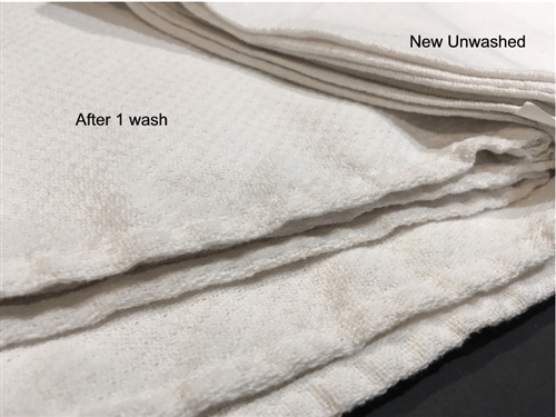 White Huck Towels - New Surgical Huck Towels 50dz Bale - RagsCo