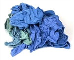 Recycled Blue Huck Towels