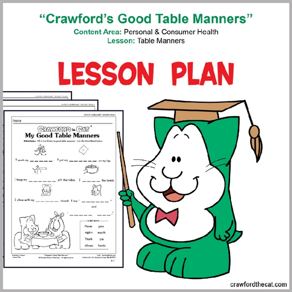 Lesson Plan Download- Crawford's Good Manners
