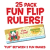 Lenticular Rulers (6 inches)  -  25 pack