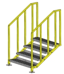 ErectaStep Portable Platform OSHA - 28" Stair