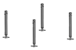 ErectaStep Portable Platform OSHA - 28" - 35" Support Legs