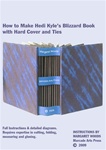 How to Make Hedi Kyle's Blizzard Book with Hard Cover and Ties