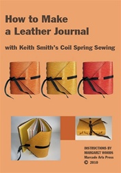 How to Make a Leather Journal with Keith Smith's Coil Spring Sewing