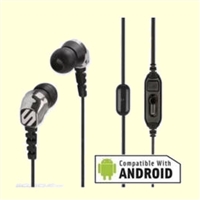 Noise Isolation Earbuds, Black & Grey