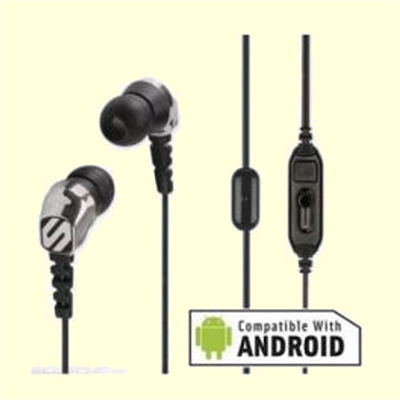 Noise Isolation Earbuds, Black & Grey