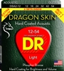 Dragon Skin Clear Coat Acoustic Guitar Strings 12-54 Light (2 PK)