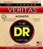 VERITAS with A.C.T. Acoustic Guitar Strings 11-50 Custom Light