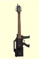 Glen Burton AK47 Machine Gun Electric Guitar - Black