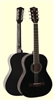 Indiana Pinto Black 36" Guitar W/ Bag