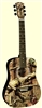 Mossy Oak 34" Acoustic Guitar W/ Orange Bag