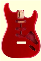 Candy Apple Red Finished Replacement Body for StratocasterÂ®