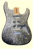 Silver Sparkle Finished SSH Replacement Body for StratocasterÂ®