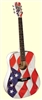 USA Flag Acoustic Guitar