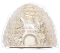 Herbal scented bee skep shaped glycerin soap