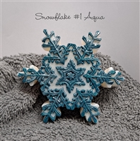 Snowflake #1 Decorative Glycerin Soap