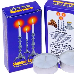 0086- Shabbat Tea Lights (2) for outreach