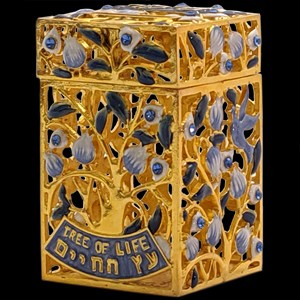 G-1189: Tzedaka Box - Tree of Life