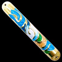 1206- Mezuzah Case, Artful, large