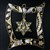 G-1412-C: Wall hanging - Star/Pomegranate