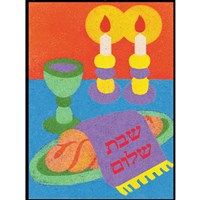 330-S: Shabbat Sand Art - Bulk