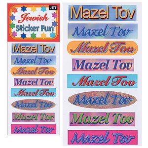 0393- Mazel Tov!! Stickers