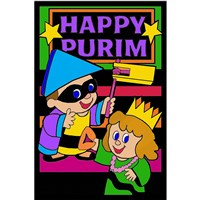 430-PU: Bulk Purim Velvet Art