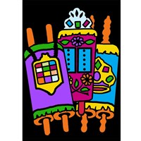 430-T: Bulk Torah Velvet Art