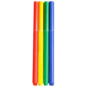 0479- Set of 4 Colored Markers (4"tall)