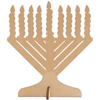 0528-B- Paint your own Menorah  (Rambam)BULK