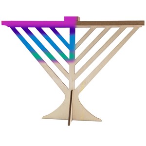 0540- Paint your own Rambam Menorah