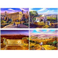 670: Assorted 1000 pc puzzles (12)