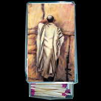 810-S: Prayer at the Wall (mini matchbox)