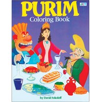 0914- Purim Coloring Book