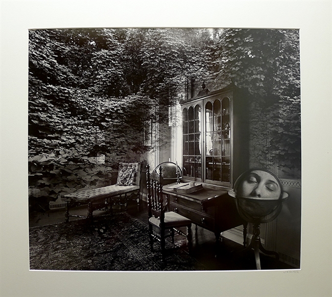 Jerry Uelsmann, (American, b. 1934), Room with Forest Walls