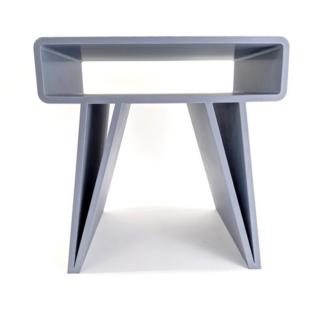 P Manxster Design Rounded Book Table