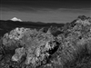 Mt Shasta from Lava Beds, Tule Lake
