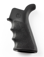 Hogue 15020 AR-15 Finger Groove Beavertail Grip fits Ruger Charger