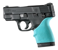 Hogue Handall for S&W Shield 45 Pistol Aqua Blue 18304